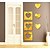 cheap Wall Stickers-Decorative Wall Stickers - Mirror Wall Stickers Abstract / Shapes / 3D Living Room / Study Room / Office / Kids Room