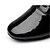 cheap Ballroom Shoes &amp; Modern Dance Shoes-Men&#039;s Latin Shoes Heel Customized Heel Patent Leather Black / Indoor