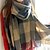 cheap Women&#039;s Shawls &amp; Wraps-Women&#039;s Rectangle Scarf Weekend Imitation Cashmere Scarf Plaid