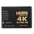 זול HDMI-HDMI 1.4 מפצל, HDMI 1.4 ל HDMI 1.4 מפצל נקבה-נקבה 4K*2K 10 Gbps