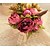baratos Bouquets de Flores para Noiva-Bouquets de Noiva Buquês Casamento Tafetá / Chifon / Renda 11.02&quot;(Aprox.28cm)