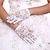 cheap Party Gloves-Lace Wrist Length Glove Flower Girl Gloves With Rhinestone Wedding / Party Glove