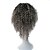 halpa Synteettiset trendikkäät peruukit-Synthetic Wig Curly Asymmetrical Wig Short Medium Length Grey Synthetic Hair Women&#039;s Natural Hairline African American Wig Gray