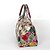 cheap Handbag &amp; Totes-Women&#039;s Bags Cowhide Tote Appliques / Plaid / Split Joint Rainbow