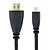 cheap HDMI Cables-Micro HDMI Connect Cable, Micro HDMI to HDMI 1.4 Connect Cable Male - Male 3.0m(10Ft)