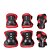 tanie Beskyttende skaterudstyr-Protective Gear / Knee Pads + Elbow Pads + Wrist Pads for Ice Skating / Skateboarding / Inline Skates Scratch Proof / Anti-Friction / Shockproof 6 pack Outdoor clothing PVC(PolyVinyl Chloride)