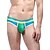 cheap Men&#039;s Briefs Underwear-Men&#039;s Patchwork Thin 1 pc Yellow Fuchsia Light Blue Light Brown Royal Blue