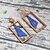 cheap Earrings-Women&#039;s Drop Earrings Earrings Personalized Classic Basic Vintage Simple Style Fashion Wood Earrings Jewelry Blue For Christmas Wedding Party Halloween Anniversary Birthday / Business / Gift / Sports