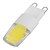 billige Bi-pin lamper med LED-2W LED-lamper med G-sokkel 200-240 LED COB Kjølig hvit 200-240lm 3000/6500K AC 220-240V