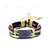abordables Bracelet-Chaînes Bracelets Cuir Rétro Vintage Bracelet Bijoux Arc-en-ciel Forme de Cercle pour Quotidien