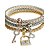 cheap Bracelets-Women&#039;s Geometric Chain Bracelet Strand Bracelet Wrap Bracelet - Rhinestone Punk, Rock, Fashion Bracelet Gold For Motorcycle Date Going out