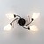 cheap Ceiling Lights-4-Light Flush Mount Lights Ambient Light Painted Finishes Metal Glass Anti-Glare, Mini Style 220V / 110V / E26 / E27