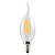 cheap LED Candle Lights-YWXLIGHT® 1pc 4 W LED Candle Lights 300-400 lm E12 4 LED Beads COB Dimmable Decorative Warm White 110-130 V / 1 pc