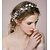 baratos Capacete de Casamento-Strass / Liga Headbands / Decoração de Cabelo / Cadeia da cabeça com Floral 1pç Casamento / Ocasião Especial / Aniversário Capacete