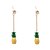 cheap Earrings-Women&#039;s Synthetic Diamond Tassel Oversized Drop Earrings Diamond Earrings Ladies Luxury Bohemian Punk Gothic Hip-Hop Jewelry Yellow For Christmas Daily Stage School Holiday Work