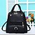 cheap Backpacks &amp; Bookbags-Women&#039;s Bags leatherette / PU(Polyurethane) Backpack Buttons Black
