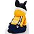 cheap Dog Clothes-Dog Harness Letter &amp; Number Casual / Daily Winter Dog Clothes Yellow Dark Blue Costume Cotton XXS XS S M L