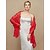 cheap Wraps &amp; Shawls-Shawls Chiffon Wedding / Party / Evening Women&#039;s Wrap With Beading / Ruffles / Ruffle