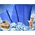 abordables Litières et couvertures pour chiens-Chat Chien Surmatelas fin de protection Couchages Couvertures de lit Tapis &amp; Planches Nylon Pliable Couleur Pleine Bleu