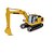 cheap 3D Puzzles-3D Puzzle Jigsaw Puzzle Paper Craft Excavating Machinery DIY Classic Construction Truck Set Dozer Excavator Kid&#039;s Unisex Toy Gift