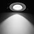 baratos Luzes LED de Encaixe-JIAWEN 7W 1 LEDs Decorativa Downlight de LED Branco Quente Branco Frio 85-265V