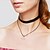 cheap Choker Necklaces-Women&#039;s Choker Necklace Tattoo Choker Heart Bowknot Ladies Vintage Basic Punk Lace Alloy Black Necklace Jewelry 10pcs For Christmas Gifts Party Special Occasion Birthday Daily