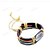 abordables Bracelet-Chaînes Bracelets Cuir Rétro Vintage Bracelet Bijoux Arc-en-ciel Forme de Cercle pour Quotidien