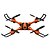 baratos Quadicópteros CR &amp; Multirotores-RC Drone YiZHAN i5hw Canal 4 6 Eixos 2.4G Com Câmera HD 0.3MP 0.3 Quadcópero com CR Luzes LED / Flutuar Cabo USB / Chave de Fenda / Hélices