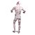 cheap Zentai Suits-Zentai Suits Skeleton / Skull Zombie Zentai Cosplay Costumes White Other Leotard / Onesie Zentai Spandex Lycra Unisex Christmas Halloween Carnival
