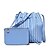 cheap Bag Sets-PU(Polyurethane) Commuter Backpack Casual Black / Blushing Pink / Blue / Bag Sets