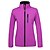 abordables Vestes Softshell, polaires, blousons de randonnée-Femme Veste de Randonnée à Coquille Souple Veste de Randonnée Hiver Extérieur Chaud Etanche Coupe Vent Doublure Polaire Toison Coquille Souple Veste Hauts / Top Violet Rouge Bleu de minuit Camping