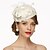 baratos Capacete de Casamento-Linho Capacete-Casamento Ocasião Especial Fascinador Chapéus Véus de Rede 1 Peça