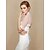 cheap Wraps &amp; Shawls-Tulle Wedding Party / Evening Women&#039;s Wrap With Appliques Shrugs