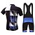 cheap Men&#039;s Clothing Sets-Men&#039;s Cycling Jersey with Bib Shorts Bike Clothing Suit Breathable Quick Dry Sweat-wicking Sports Mountain Bike MTB Road Bike Cycling Clothing Apparel