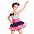 cheap Ballet Dancewear-Kids&#039; Dancewear Dress Bow(s) Ruffles Draping Performance Sleeveless Natural Elastic Woven Satin Spandex Organza / Cheerleader Costumes / Modern Dance / Jazz