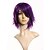 cheap Synthetic Trendy Wigs-Synthetic Wig Straight Straight Wig Short Purple Synthetic Hair Men&#039;s Purple