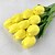 Χαμηλού Κόστους Ψεύτικα Λουλούδια-PU Ευρωπαϊκό Λουλούδι για Τραπέζι 10
