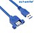 preiswerte USB-Kabel-USB 3.0 Verlängerungskabel, USB 3.0 to USB 3.0 Verlängerungskabel Male - Female 0.3m (1Ft)