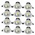 お買い得  LED埋め込み型ライト-JIAWEN 5 W 1 LEDビーズ 装飾用 ＬＥＤダウンライト 温白色 クールホワイト 85-265 V