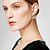 cheap Earrings-Women&#039;s Stud Earrings Jacket Earrings Leaf Basic Simple Style Fashion Earrings Jewelry Silver / Golden For Daily Casual