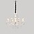 abordables Lámparas de araña-LWD 68(27&quot;) Cristal Lámparas Araña Vidrio Estilo de vela Galvanizado Rústico / Campestre 110-120V / 220-240V