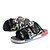 cheap Men&#039;s Sandals-Men&#039;s Tulle Summer Light Soles Sandals Black / Red / Black / Black / Blue / Casual / Split Joint