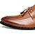 abordables Oxfords Homme-Homme Chaussures habillées Polyuréthane Printemps / Automne Oxfords Marron / Noir / Gland / Athlétique / Gland / Chaussures de confort