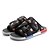 cheap Men&#039;s Sandals-Men&#039;s Tulle Summer Light Soles Sandals Black / Red / Black / Black / Blue / Casual / Split Joint
