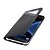 abordables Carcasas Samsung-Funda Para Samsung Galaxy S8 Plus / S8 / S7 edge con Ventana Funda de Cuerpo Entero Un Color Dura Cuero de PU