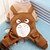 cheap Dog Clothes-Hoodie Jumpsuit Animal Party Cosplay Fashion Casual Daily Outdoor Winter Dog Clothes Puppy Clothes Dog Outfits Purple Red Coffee Costume for Girl and Boy Dog Cotton XS S M L XL