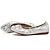 cheap Women&#039;s Flats-Women&#039;s Flats Casual Comfort Leather Silver Black Gold