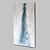 cheap Oil Paintings-Oil Painting Hand Painted - People Abstract / Modern Canvas / Rolled Canvas