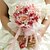 baratos Bouquets de Flores para Noiva-Bouquets de Noiva Buquês Casamento Organza / Cetim 12.2&quot;(Aprox.31cm)