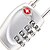 cheap Dial Locks-Padlock Zinc Alloy Password unlocking for Drawer / Luggage / Gym &amp; Sports Locker